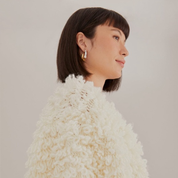 FARM Rio Cream Textured Cardigan - Picture 8 of 9